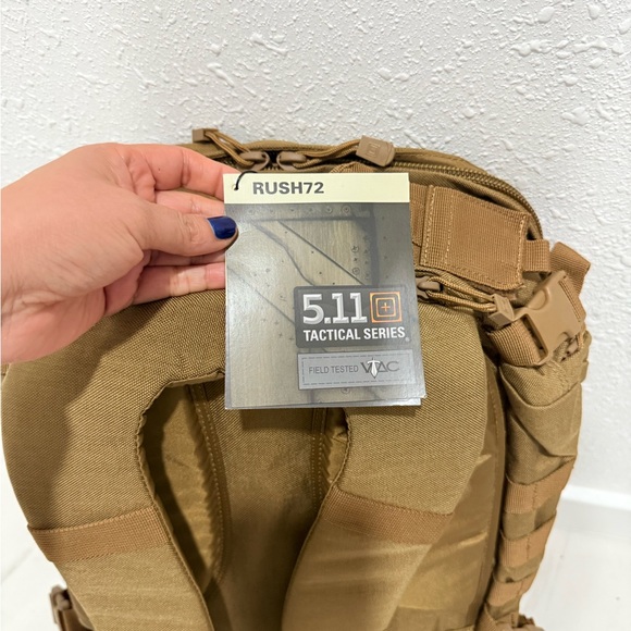5.11 Tactical RUSH 72 2.0 Backpack - Tan - Picture 7 of 16